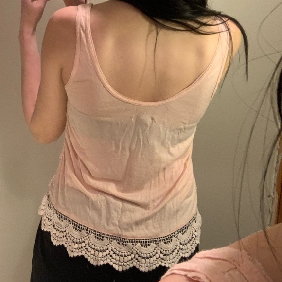 PINK LACE AE TANK - Picture 4 of 5